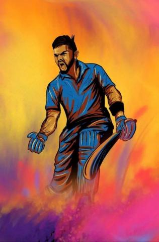 M R Y Kh Virat Kohli Wallpaper Ab De Villiers Photo