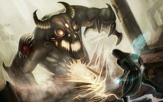 Good Vs Evil Battle Widescreen Wallpaper