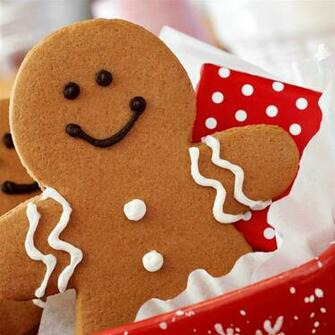 Christmas And New Year Cookies iPad Air Wallpaper iPhone