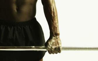 Sports Men Gym Weights Weight Lifting Black Man Wallpaper