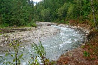 Background You Can River Through Rocks Wallpaper