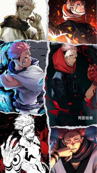 Ryoumen Sukuna Anime Itadori Japan Jujutsu Kaisen King Of Curse