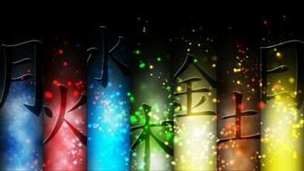 Weekdays Kanji Wallpaper By Taniva