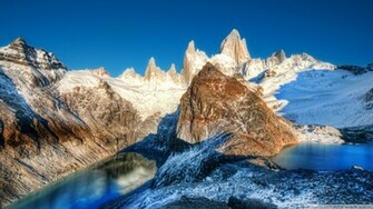 Mountain Lakes HDr Wallpaper