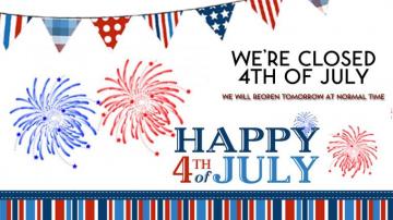 Closed 4th Of July Coopers Seafood House
