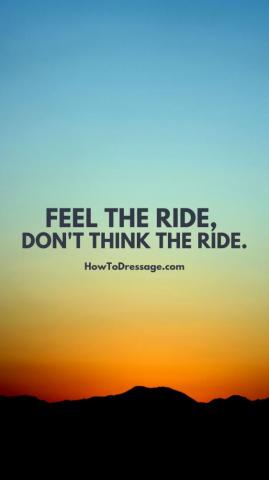 Feel The Ride Don T Think Phone Wallpaper