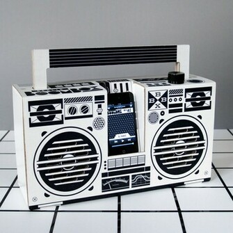 Old School Boombox Wallpaper