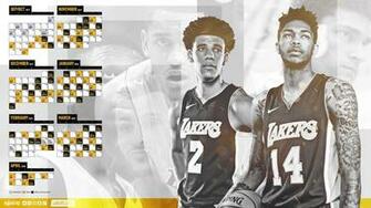 Lakers Wallpaper And Infographics Los Angeles