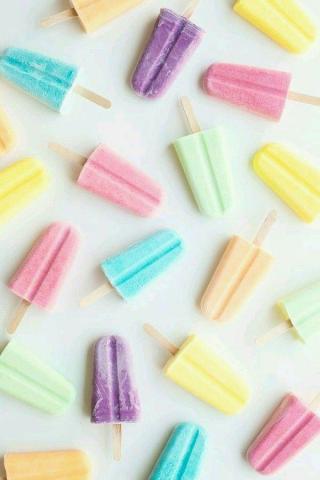 Pastel Popsicle Wallpaper Food Popsicles
