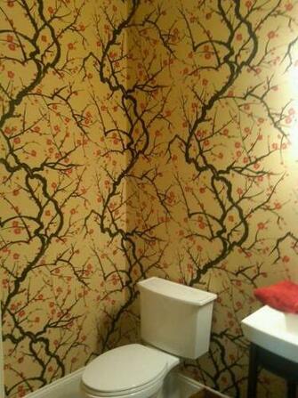 Clarence House In The Powder Room
