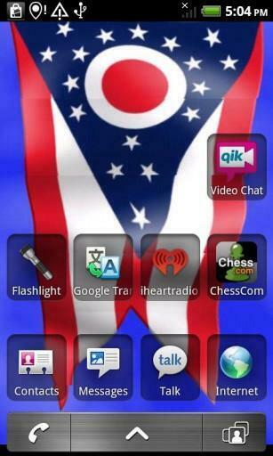 Ohio State Flag Live Wallpaper Screenshot