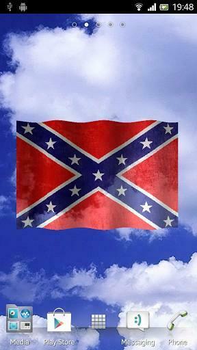 Bigger Confederate Flag 3d Wallpaper For Android Screenshot