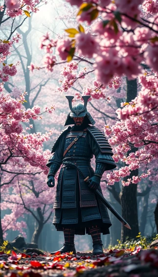Samurai Phone Wallpaper