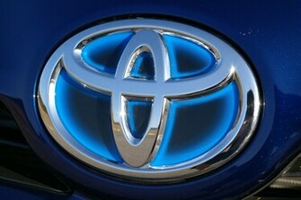 Toyota Prius Hybrid Badge Logo Car Wallpaper