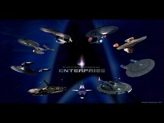 Enterprise Of Star Trek Computer Desktop Wallpaper