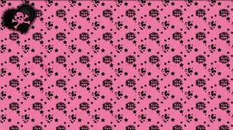 Pink Skulls Background Themes