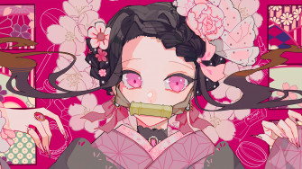 Nezuko Cute Demon Slayer Wallpaper 4k Pc Desktop 2301f