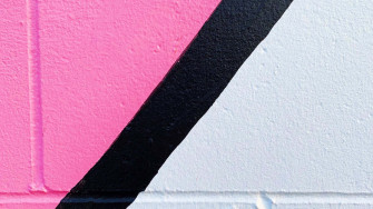 Pink Black And White Wallpaper