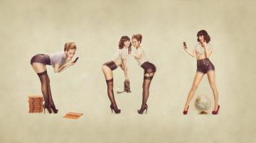 Cool Computer Wallpaper Data Src S Military Pin Up