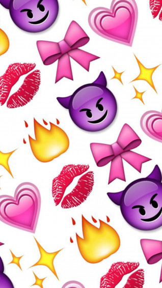 Emoji Wallpaper Girly