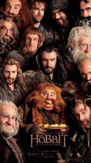 The Hobbit And All Dwarves iPhone Wallpaper