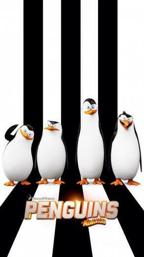 Penguins Of Madagascar Wallpaper Poster Galaxy Note Quad HD