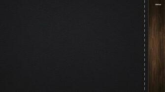 Wallpaper Black Leather Texture More Abstract Wood Cover