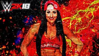Nikki Bella Wwe 2k18 Custom Wallpaper By Ambriegnsasylum16