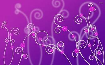 Pink And Purple Flower Background