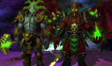 Kil Jaeden And Archimonde By Levnamajka