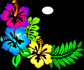 Hawaiian Border Clip Art Clipart Panda Image