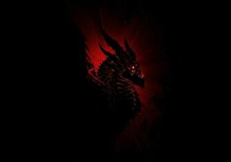 Shadow Dragon Wallpaper Image