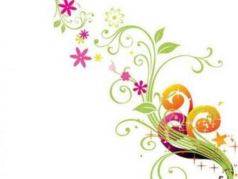Vector Flower Background HD Wallpaper