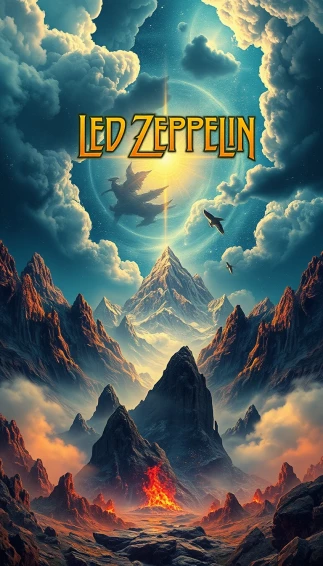 Led Zeppelin Phone Wallpaper