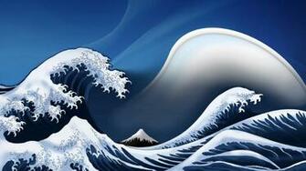 The Great Wave Off Kanagawa Artwork Digital Art Waves Wallpaper Hq