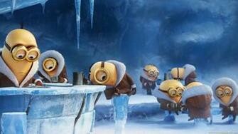 Minions In Ice Cold Winter HD Wallpaper Stylish