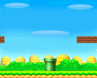 Nes Mario Bros Background