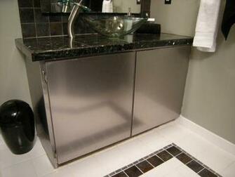 Faux Stainless Steel Film Wallpaper