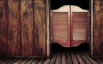Vitage Bar Cowboys Classic Doors Wood HD Wallpaper
