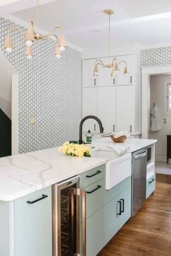 Modern Kitchen Wallpaper