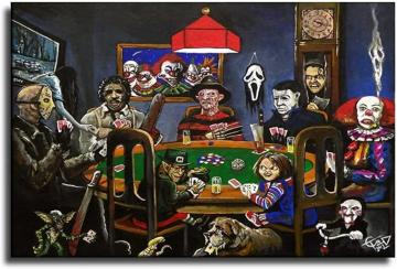 Amazon Yufee Horror Playing Poker Movie Villains