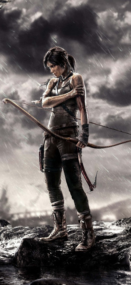 Tomb Raider iPhone 5s Wallpaper