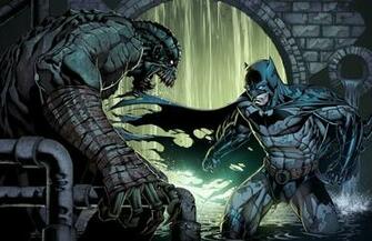 Killer Croc Vs Batman By Juan7fernandez