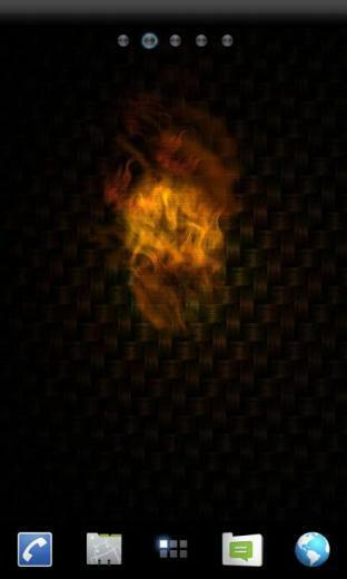 Fire Glow Live Wallpaper Screenshot