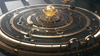 General Astrolabe Steampunk Planet Astronomy Orrery