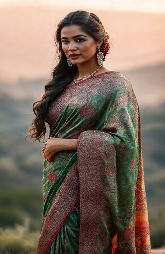 Saree Actress HD Wallpaper 1080p