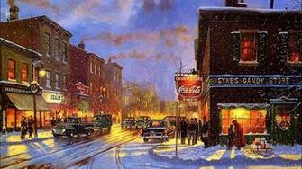 Country Christmas Wallpaper