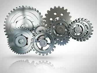 Machine Engineering Gear Wallpaper