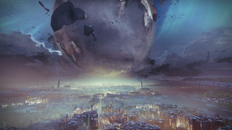 Traveller At Night Potential Wallpaper Destiny2