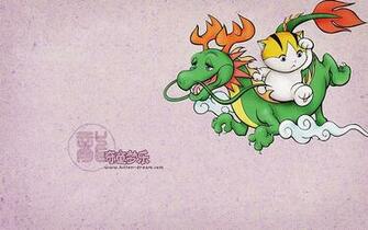 Zodiac Animal Sign Wallpaper Cartoon Cat Characters